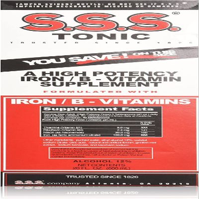 S.S.S. Tonic Liquid 20 oz (Pack of 4)