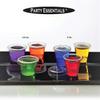 Party Essentials Squeezable Plastic Gelatin/Jello Shot Glasses/Portion Souffle Cups/Condiment Sauce Containers with Lids, 50 Sets, 2 oz. Clear (N502346) view 2