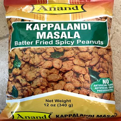 Anand Kappalandi Masala Batter Fried Spicy Peanuts 400 Gram