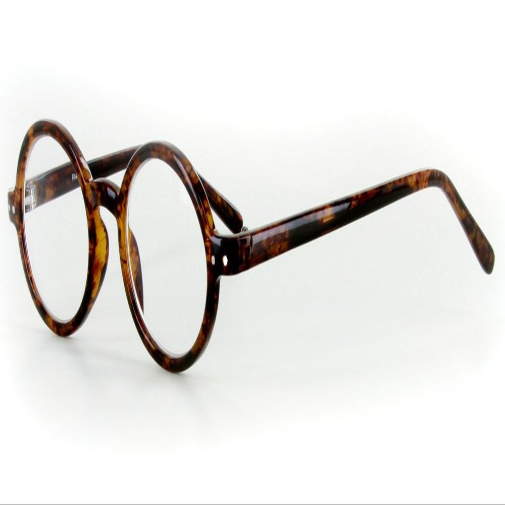 "Imagine" Optical Quality Reading Glasses with Retro Round Frames (Tortoise +2.00)