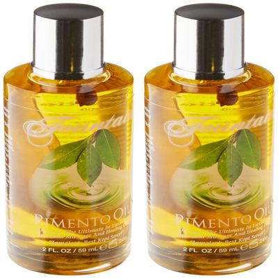 Fountain Pimento Oil for Massage Therapy, Muscle and Joint Deep Tissue Massage, Sore Muscle Balm Massage & Topical Herbal Rub (Pack of 2)