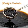 E-FA BRAND Black Tapioca Pearls (Boba), Quick Cook Tapioca Pearls for Bubble Tea, Microwave Ready in 3 Minutes, Fresh Chewy Texture, Milk Tea & Dessert Topping, Halal Certified, 2.2 LB (Pack of 1) view 3