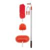 OXO Good Grips 3-in-1 Extendable Microfiber Long Reach Duster with Interchangeable Heads, 8 ft view 2