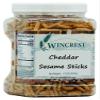 Cheddar Sesame Sticks - 1.5 Lb (24 Oz) Tub view 1
