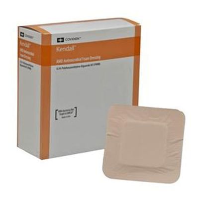 AMD Polyurethane Foam Dressings, 4 x 4 Inch (Box of 10)