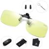 DUCO Blue Light Blocking Computer Glasses Unisex Anti Blue Ray Clip-on UV Blocking Anti Eye Strain Glasses 8012 view 2