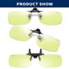 DUCO Blue Light Blocking Computer Glasses Unisex Anti Blue Ray Clip-on UV Blocking Anti Eye Strain Glasses 8012 view 3
