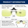 DUCO Blue Light Blocking Computer Glasses Unisex Anti Blue Ray Clip-on UV Blocking Anti Eye Strain Glasses 8012 view 4