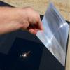 8.3" x 11.75" LARGE 3X Fresnel Lens FULL PAGE Magnifier -- Solar Oven/DIY Projection TV PLANS (1 pack PREMIUM GRADE Large Lens) view 1