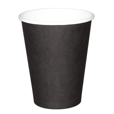 12oz Black Paper Hot Cups Capacity: 12oz. Sleeve: 50