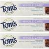 Tom's of Maine Natural Whole Care Toothpaste with Fluoride, Cinnamon Clove, 3 Count view 1