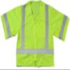 High Visibility ANSI Class 3 Mesh Safety Vest with Zipper Closure and Pockets, 2X-Large/3X-Large, Lime view 1