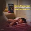 Goodnites Girls' Nighttime Bedwetting Underwear, Size S/M (43-68 lbs), 14 Ct, Packaging May Vary view 2