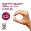 Bariatric Advantage Chewable Advanced Multi EA - High Potency Daily Multivitamin with Iron for Bariatric Surgery Patients - Mixed Fruit Flavor - 60 Count view 3