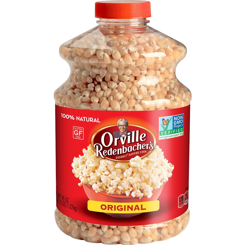 Orville Redenbachers Original Gourmet Yellow Popcorn Kernels, 45 Ounce