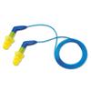 3M E-A-R Ultrafit Plus Earplugs, PVC, Yellow  Reusable Hearing Protection with Patented Flange Design, Pack of 100 Pairs view 1