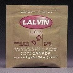 Lalvin ICV D-47 Wine Yeast, 5 grams - 100-Pack