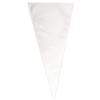 Clear Cellophane Cone Bags - Pack Of 25 - Large & Transparent Packaging For Treats, Gifts & Parties view 2