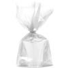 Clear Cellophane Cone Bags - Pack Of 25 - Large & Transparent Packaging For Treats, Gifts & Parties view 3