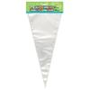Clear Cellophane Cone Bags - Pack Of 25 - Large & Transparent Packaging For Treats, Gifts & Parties view 4