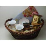 Turkish Coffee Gift Basket with a Set for Two