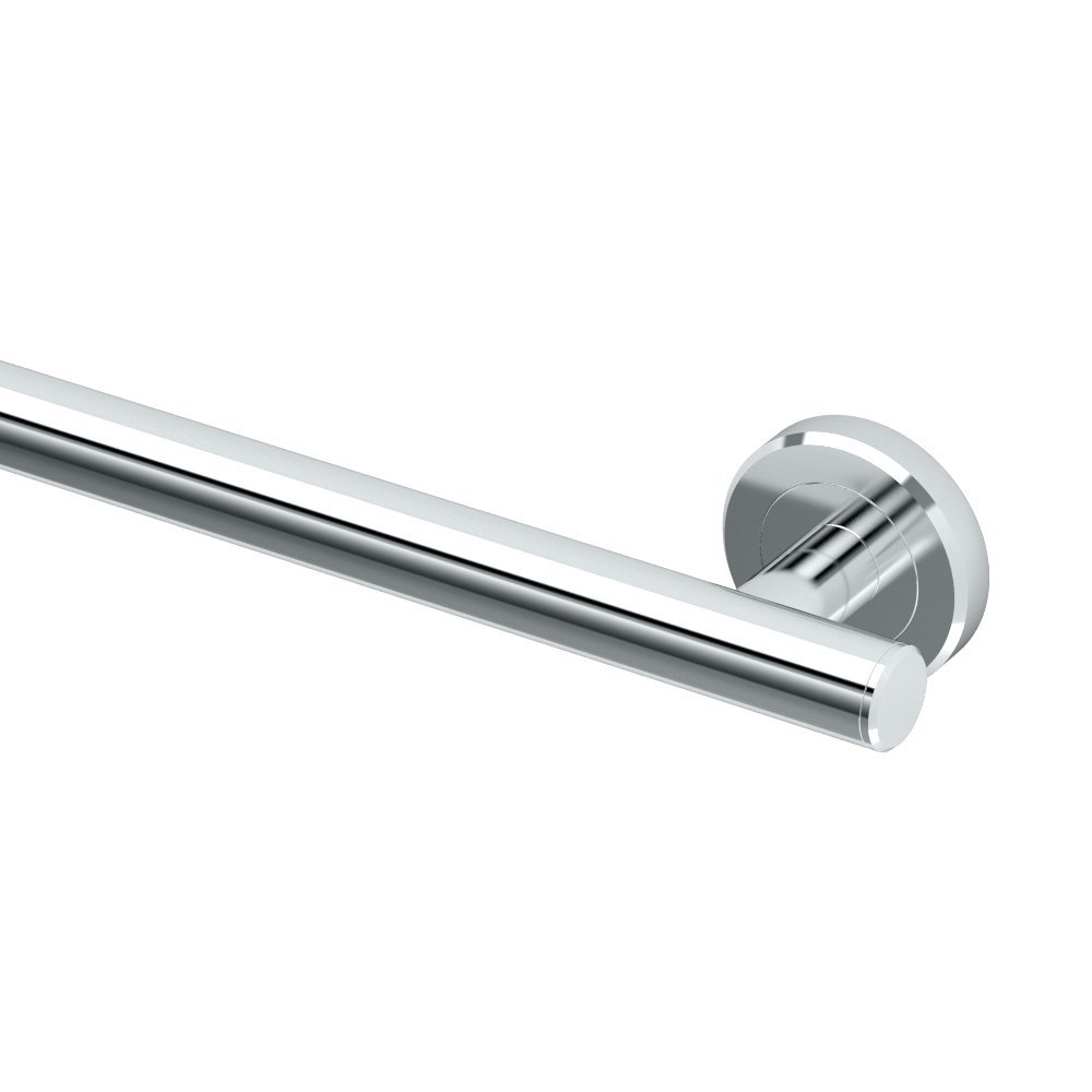 Gatco 886 Latitude II 18" Residential Grip Bar, Chrome | Wall Mounted 18 Inch Grip Bar for Bathroom