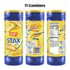 Lay's Stax Potato Crisps, Original, 5.75 Ounce (Pack of 11) view 4