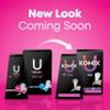 U by Kotex Balance Daily Panty Liners for Thongs, Wrapped, Light Absorbency, Regular Length, 50 Count (Packaging May Vary) view 2