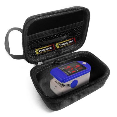 FitSand Hard Case Compatible for CMS 50-DL Pulse Oximeter with Neck/Wrist Cord