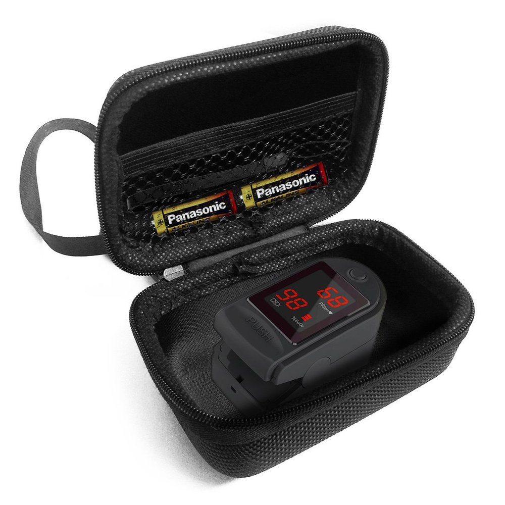 FitSand Hard Case Compatible for Concord Fingertip Pulse Oximeter Blood Oxygen Saturation Monitor