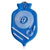 HealthAndYoga NaturoFlo Superior Enema Bag Kit with Silicone Tubing Hose and Fittings - 2 Quart Fountain Open top Kit for Fleet Enema and Anal Douche - Blue view 2
