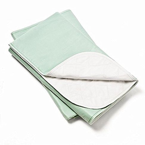 Nobles Reusable/Washable Waterproof Bed Pad for Children or Adults Pack of 3 (81x35, Green)