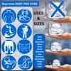 Cupping Warehouse Advanced (Hard) Supreme 6 DEEP PRO 6065 Professional Silicone Cupping Set 6-Piece - Deep Tissue Myofascial Release & Pain Relief Therapy view 3