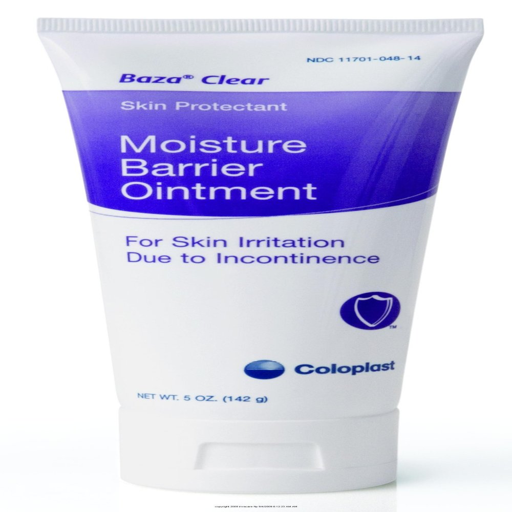 Baza Clear Moisture Barrier Ointment-Packaging: 5 oz (142 g) Tube - UOM = Each 1