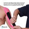 Kinesio Taping - Elastic Therapeutic Athletic Tape Tex Gold FP - Beige 2 in. x 16.4 ft - 2 Pack view 4