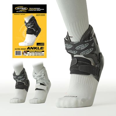 Ultra Zoom Ankle Brace for Sports Injury Recovery & Prevention  Hinged Orthopedic Support for Sprains, Instability & Performance | Durable Multi Season Protection | 30 Day Return Even If Used