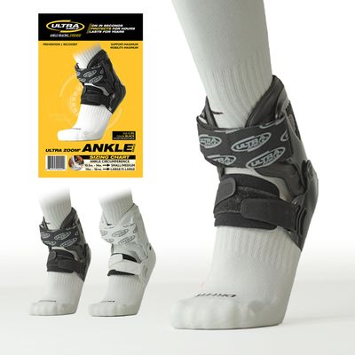Ultra Zoom Ankle Brace for Sports Injury Recovery & Prevention Hinged Orthopedic Support for Sprains, Instability & Performance | Durable Multi Season Protection | 30 Day Return Even If Used