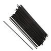 Royal 7.5" Black Sip Straw, Package of 1000 view 3
