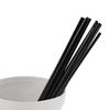 Royal 7.5" Black Sip Straw, Package of 1000 view 4