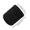 Couver Women Black Number 10 Sports/Athletic Terry Cloth Sweat Wristband, 1 Pair view 2