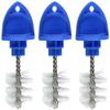 Bev Rite CB45X3 Faucet Hygiene Plug Brush (3 Pack), Small, Blue view 3