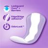 Always Anti-Bunch Xtra Protection, Panty Liners for Women, Light Absorbency, Extra Long Length, Leakguard + Rapiddry, Unsented, 92 Count view 2