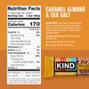 KIND Nut Bars, Caramel Almond & Sea Salt, Healthy Snacks, Gluten Free, Low Sugar, 6g Protein, 12 Count view 2