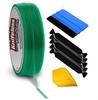 VViViD Knifeless Vinyl Wrap Cutting Tape Finishing Line 10M Plus 3M Toolkit (Blue Applicator Squeegee, Yellow Detailed Squeegee and Black Felt Edge Decals) view 1