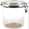 Prestige Import Group AJ25 25 Count Acrylic Humidor Jar with Humidifier and Spanish Cedar Interior Lining on Bottom view 1