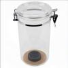 Prestige Import Group AJ25 25 Count Acrylic Humidor Jar with Humidifier and Spanish Cedar Interior Lining on Bottom view 3