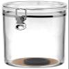 Prestige Import Group AJ25 25 Count Acrylic Humidor Jar with Humidifier and Spanish Cedar Interior Lining on Bottom view 4