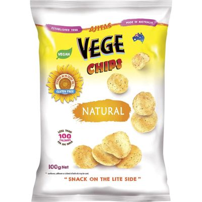 Ajita Vege Chip Natural 100g x 6