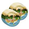 Gone Fishing Birthday Party Supplies Set Plates Napkins Cups Tableware Kit for 16 view 2