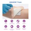 ConvaTec AQUACEL Foam 8"x7" Sacral Wound Dressing with Silicone Gel Adhesive, Waterproof, Flexible, Medical Grade with Hydrofiber Technology, Sterile, Rectangle, 5ct Box view 4